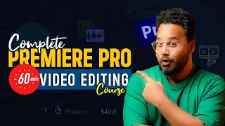 Premiere Pro Tutorial In Hindi  Complete Video Editing Course 2024 [upl. by Anbul781]