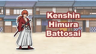 The Battle Cats  Kenshin Himura Battosai 2 starcrown [upl. by Oicnevuj]