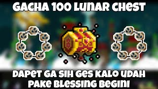 Gacha 100 Lunar Chest di Event Lunar New Year  Growtopia Indonesia [upl. by Pollak949]