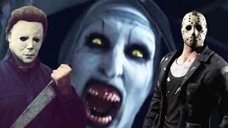 TOP 8 BROMAS DE PERSONAJES ENIGMATICOS DE TERROR  PRANKS DE MIEDO [upl. by Orimar448]