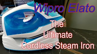 Wipro Elato Cordless Steam Iron [upl. by Leahkim]