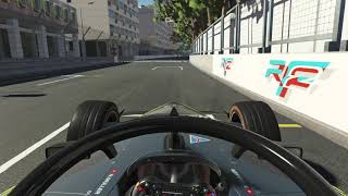 FORMULA E 2024  Monaco EPrix Onboard  Rfactor 2 [upl. by Remlap]