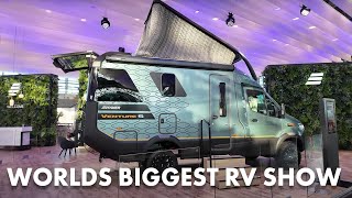 Worlds LARGEST RV Show in 1 VIDEO [upl. by Lamok]