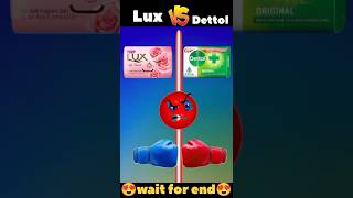 Lux Vs Dettol❓shorts [upl. by Frazer141]