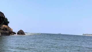 River meets the sea  Bentota Ganga  Laccadive Sea [upl. by Akire]