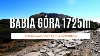 Babia Góra Diablak latem z Zawoi Markowa opis szlaku [upl. by Ahsitam]