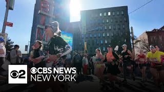 New York City Marathon draws thousands of runners and spectators to the 5 boroughs [upl. by Clotilda]