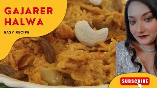 গাজরের হালুয়া রেসিপিEasy Gajarer halwagajar halwa recipe in bangla by Arinda lovelife 😊 [upl. by Codel]