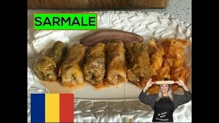 Receta RUMANA  SARMALE [upl. by Annavoig]