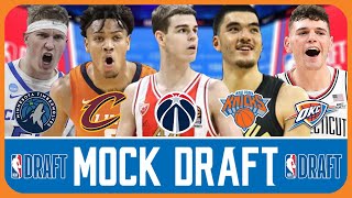 2024 NBA Mock Draft 10  Full 1st Round [upl. by Towill]