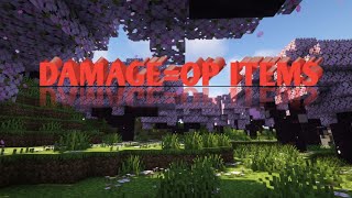 Minecraft But Damage Give Op Item DamageOp [upl. by Lorin]