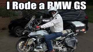 I Rode a BMW GS 1200 and it was AWESOME [upl. by Gustavo]