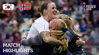 Korea Republic v Norway  FIFA Women’s World Cup France 2019  Match Highlights [upl. by Naman]