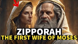 ZIPPORAH  THE FIRST WIFE OF MOSES biblestories [upl. by Ecnarrat840]