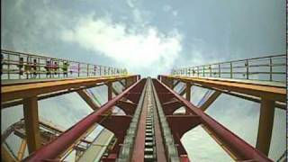 Dive Coaster Roller Coaster Front Seat POV Chimelong Paradise China [upl. by Ellerahc661]