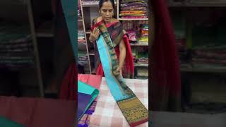 Gadwal Handloom Sarees collection 2024  Akruthi Creations  Ratna  Ongole [upl. by Namor614]