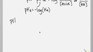 HendersonHasselbalch Equation Calculation Example [upl. by Ellehcir]