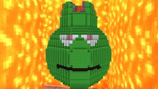 Minecraft vs Zombies  LAVA GUAVA Eruption  PvZ Land [upl. by Adiuqram]