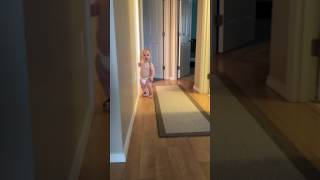 Toddler WalkingLeft Sided Hemiplegia [upl. by Natsirhc]