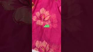 Light weight fancy saree beautiful pink sareesaree [upl. by Biles958]