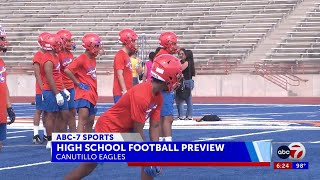 High School Football Preview Canutillo Eagles [upl. by Januisz276]