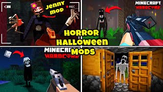 Halloween Special Horror Mods for Crafting And Building and Minecraft scariest Mods Daosao Gamers [upl. by Ahsetal]