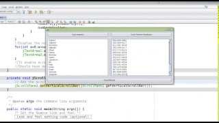 Java Netbeans GUI for sorting strings Part 1 of 2 [upl. by Tnahs]