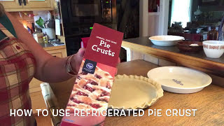 How to use Refrigerated Pie Crust  Baking Hacks  Easy Pie Crust [upl. by Aniale240]