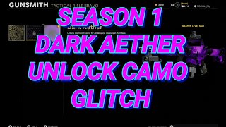 cold war glitch dark aether camo glitch get dark eather without unlocking diamond camo in season 1 [upl. by Lind50]