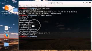 How to open jar files in kali linux 20 by double click [upl. by Nylekoorb314]