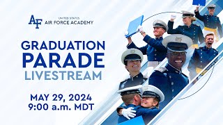 2024 United States Air Force Academy Graduation Parade [upl. by Bromley]