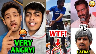 HUGE LAFDA Thugesh ANGRY Reply to Tirth Parsana 🤬 Ajay Devgn Vs Vijay Raaz Fukra Insaan Puneet [upl. by Elison]