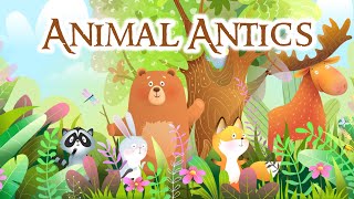 Sleep Stories for Children  ANIMAL ANTICS 4in1  Sleep Meditations for Kids [upl. by Naed]