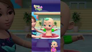 Swimming Song  Fun Songs for Kids  Nursery rhymes for kids  Baby Star Magic [upl. by Aznecniv]