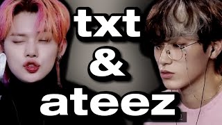 fall asleep with ateez amp txt asmr [upl. by Saloma]