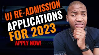 How to reapply at UJ 2023 online applications  UJ internalreadmission applications [upl. by Einner]