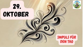 Impuls für den Tag – 29 Oktober 2024 – Pastor Bernd [upl. by Claudia]