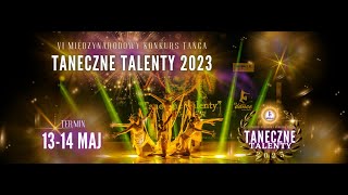 Międzynarodowy Konkurs Tańca quotTaneczne Talentyquot  ART ROCK II Skołyszyn 14052023 [upl. by Eeldivad219]