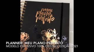 Planner Meu Plano Perfeito Edição 2021 Capa Dura [upl. by Lapides]