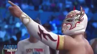 Rey Mysterio vs Mistico Sin Cara AAA Match [upl. by Bertrand]