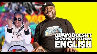 Aries Spears clowns Quavo for not knowing how to speak good English [upl. by Nayar]