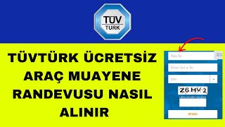 Araç Muayene Randevu Alma  Tüvtürk Randevu Alma  Muayene Randevu Nasıl Alınır [upl. by Sackman]