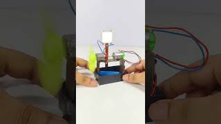 2 DC motor fan  Making fan Rechargeable fan  shorts devkeexperiment [upl. by Hploda]