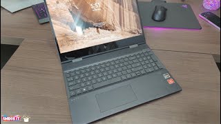 AMD HP Envy x360 15ds0011dx Windows 11 Review [upl. by Ardnauqal]