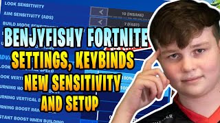 NRG BenjyFishy Fortnite Settings Keybinds and Setup Updated Oct 2020 [upl. by Mad19]