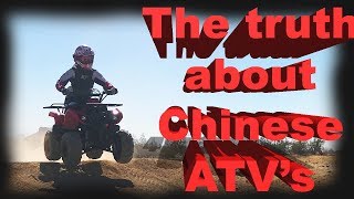 Chinese ATV review how do they hold up to years of riding 110cc ATV [upl. by Eirena]