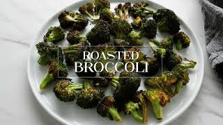 Oven Roasted Broccoli [upl. by Oicnaneb]