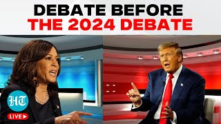 Trump Vs Kamala Debate LIVE  Donald Trump Kamala Harris Presidential Debate  US Elections  US [upl. by Herra]