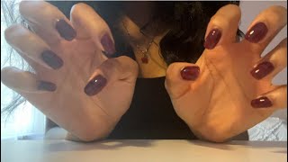 asmr relaxing fall nail care routine [upl. by Nomae850]