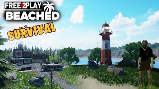 BEACHED ✅Бесплатная PvPPvE Выживалка✅Gameplay 2024✅PC Steam Free to Play Survival game 2021 [upl. by Aiem]